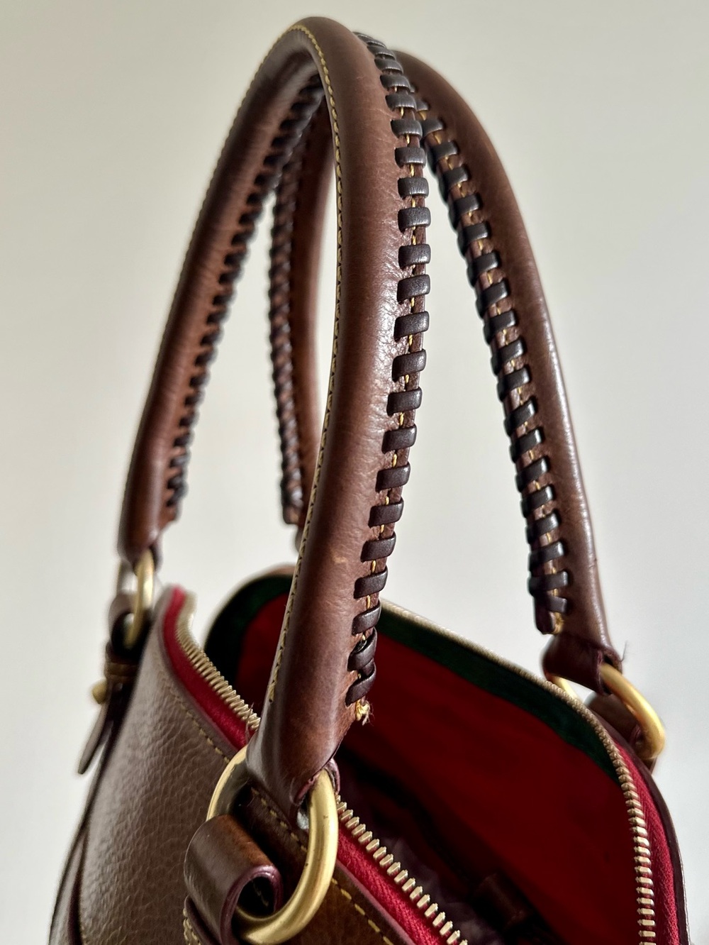 Dooney & Bourke Florentine Domed Front Pocket Shoulder Bag - Picture 4 of 15